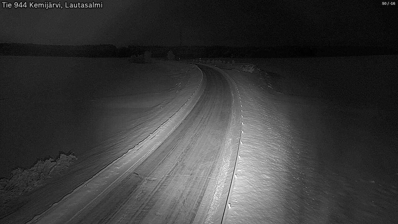 Kelikamerat Kuva Tie 944 Kemijärvi, Lautasalmi, Kemijärvi, Lappi