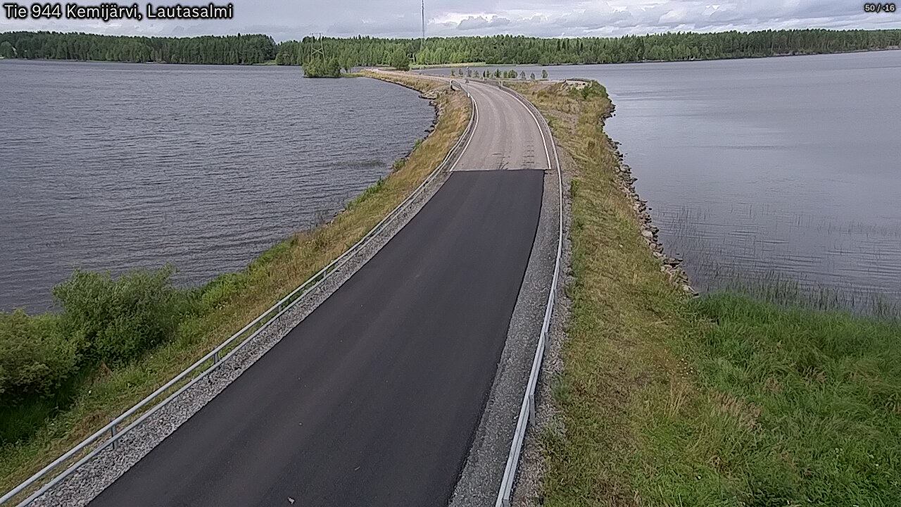 Kelikamerat Kuva Tie 944 Kemijärvi, Lautasalmi, Kemijärvi, Lappi