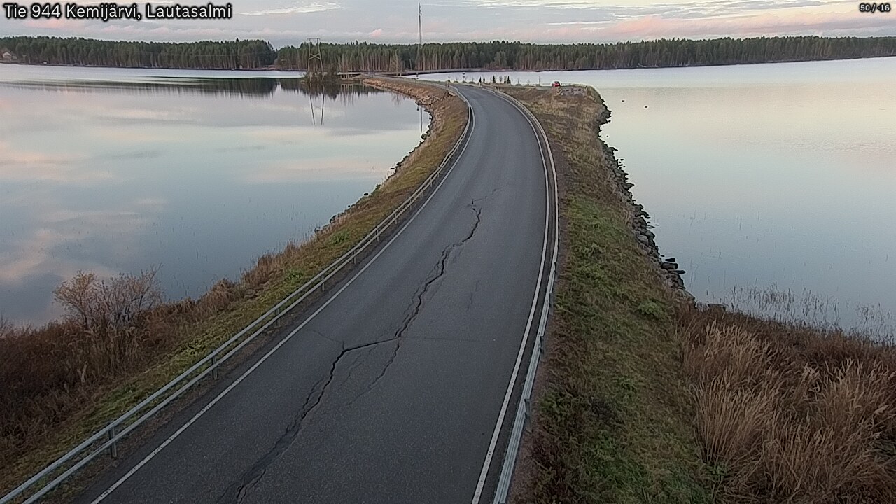 Kelikamerat Kuva Tie 944 Kemijärvi, Lautasalmi, Kemijärvi, Lappi