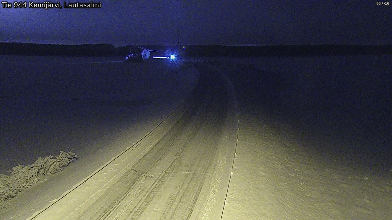 Kelikamerat Kuva Tie 944 Kemijärvi, Lautasalmi, Kemijärvi, Lappi