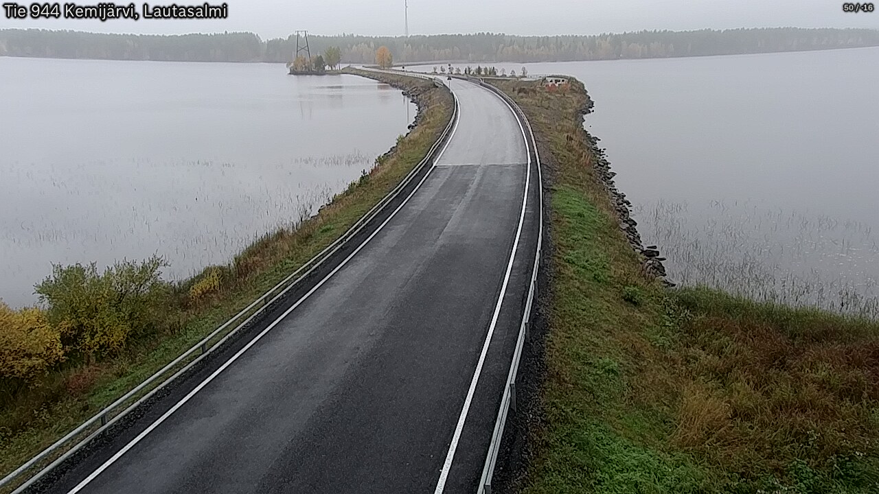 Kelikamerat Kuva Tie 944 Kemijärvi, Lautasalmi, Kemijärvi, Lappi