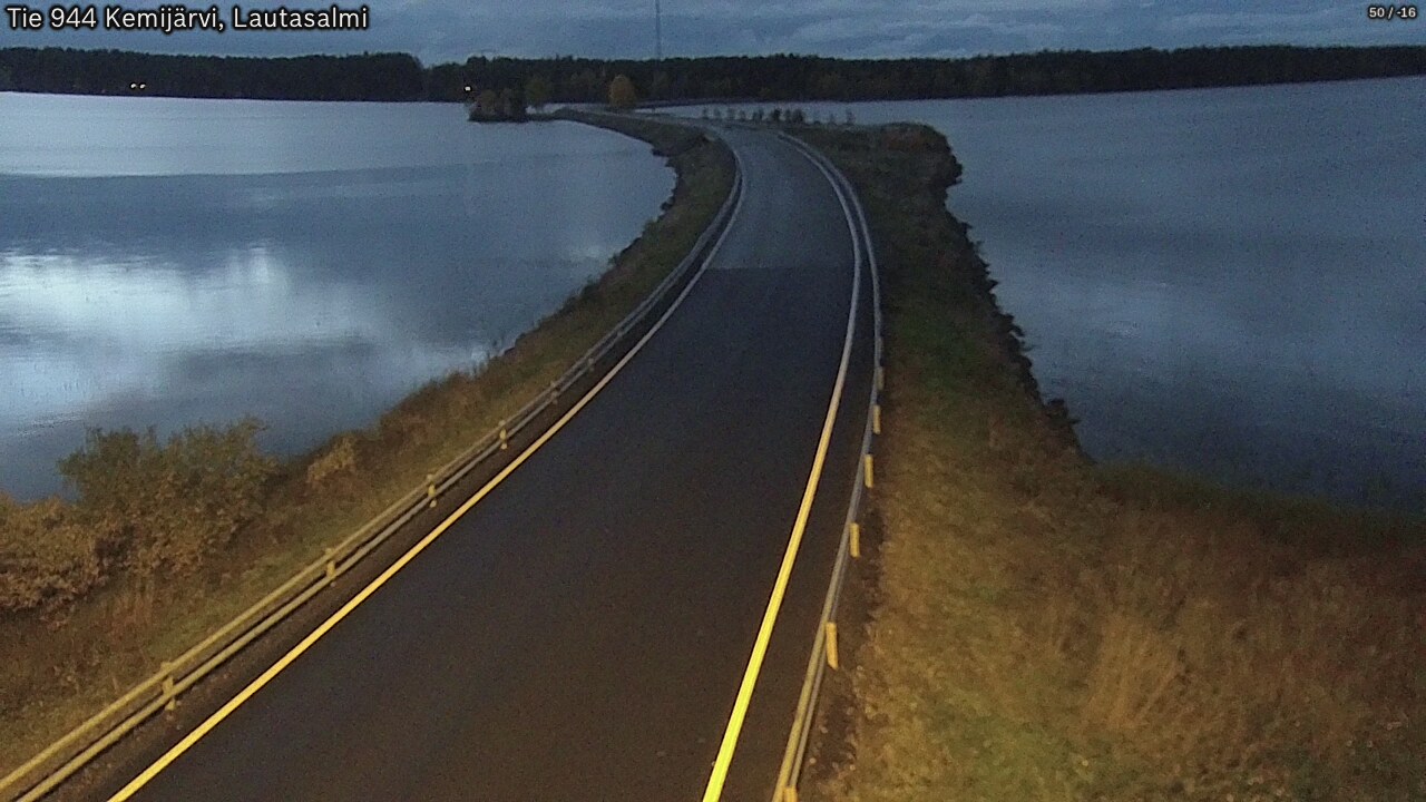 Kelikamerat Kuva Tie 944 Kemijärvi, Lautasalmi, Kemijärvi, Lappi