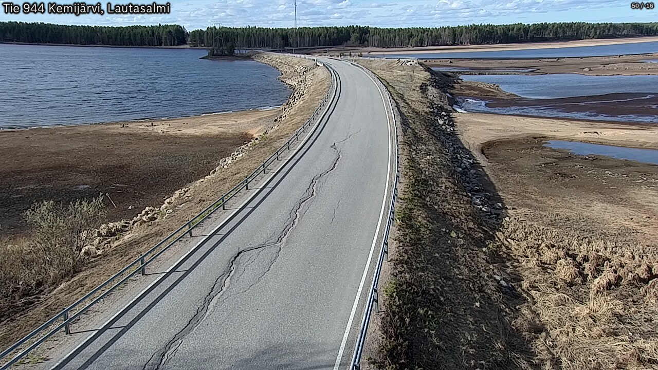 Kelikamerat Kuva Tie 944 Kemijärvi, Lautasalmi, Kemijärvi, Lappi