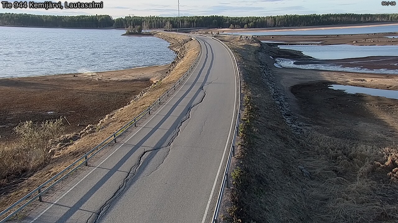 Kelikamerat Kuva Tie 944 Kemijärvi, Lautasalmi, Kemijärvi, Lappi