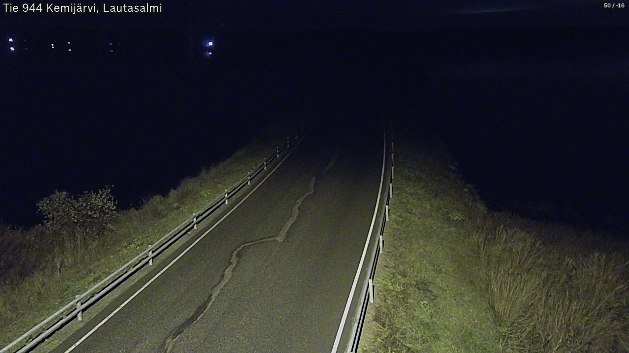 Kelikamerat Kuva Tie 944 Kemijärvi, Lautasalmi, Kemijärvi, Lappi
