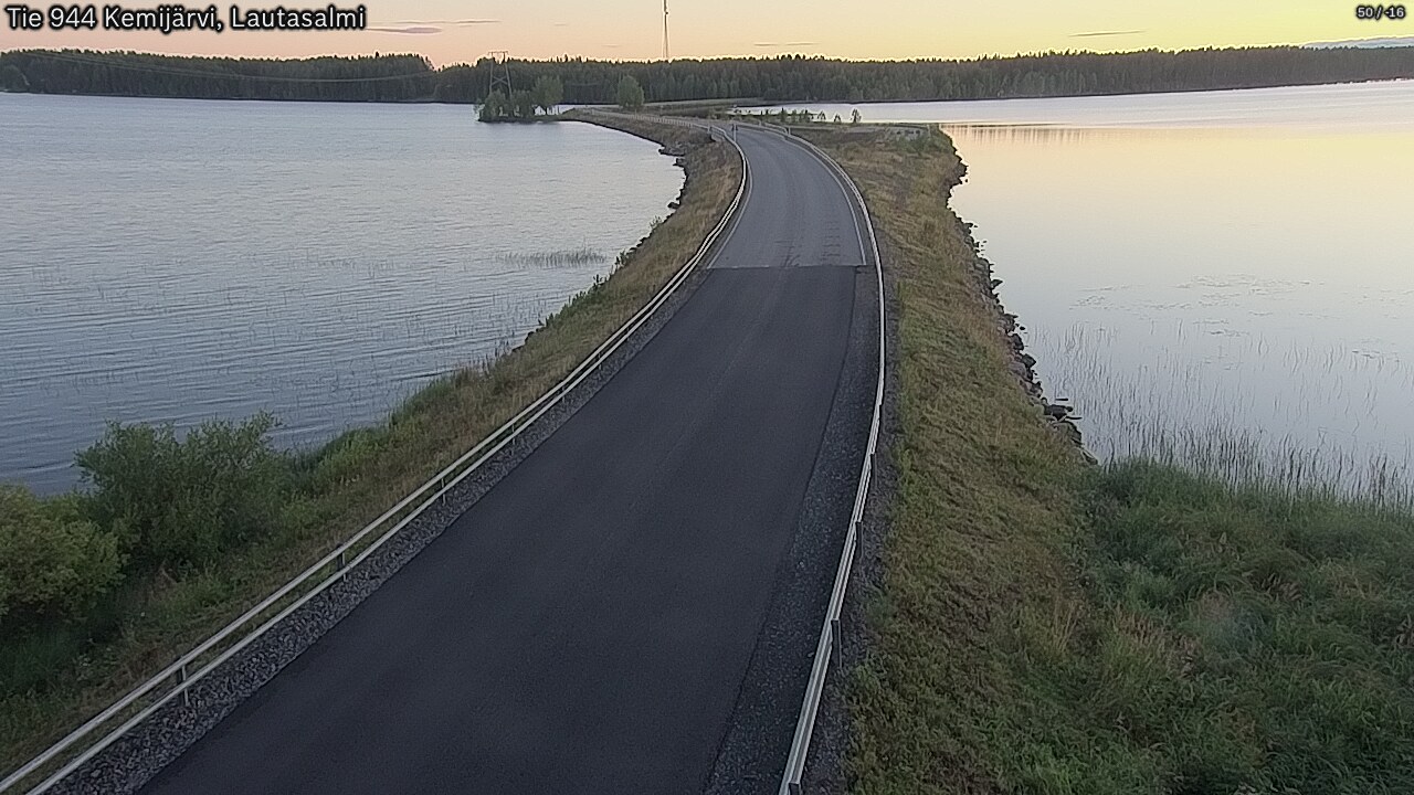 Kelikamerat Kuva Tie 944 Kemijärvi, Lautasalmi, Kemijärvi, Lappi