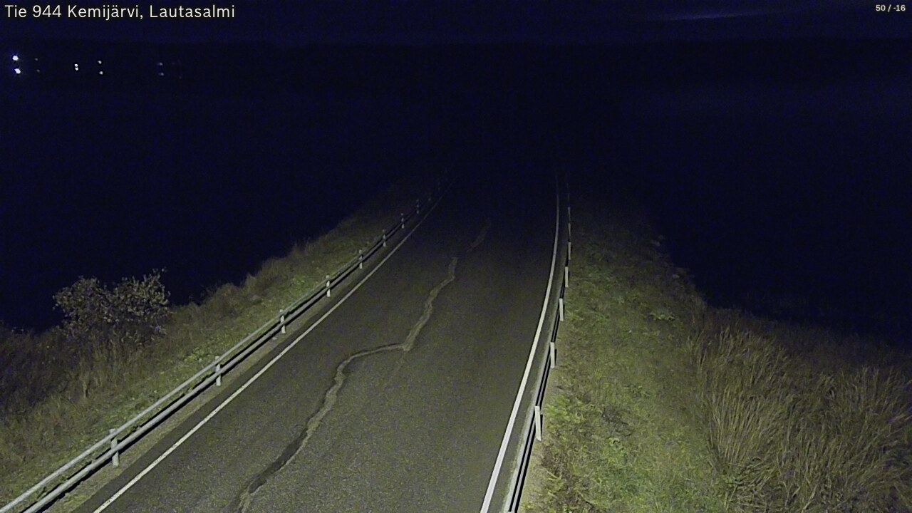 Kelikamerat Kuva Tie 944 Kemijärvi, Lautasalmi, Kemijärvi, Lappi