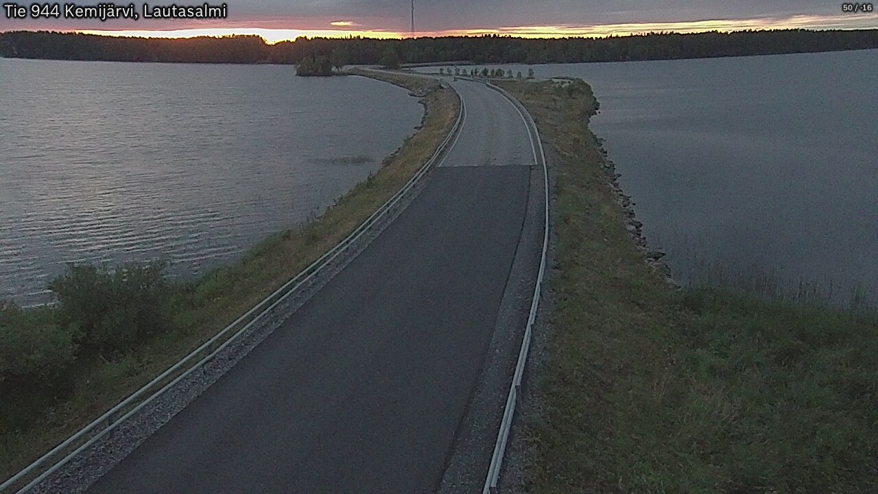 Kelikamerat Kuva Tie 944 Kemijärvi, Lautasalmi, Kemijärvi, Lappi