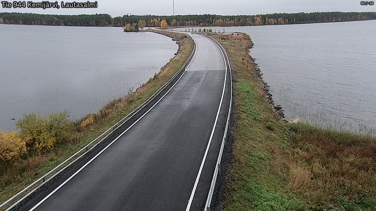 Kelikamerat Kuva Tie 944 Kemijärvi, Lautasalmi, Kemijärvi, Lappi