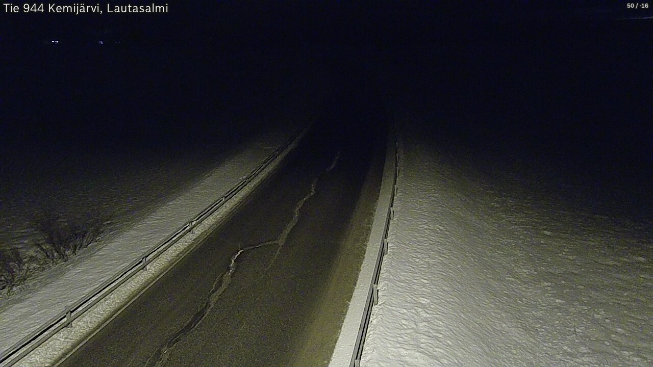 Kelikamerat Kuva Tie 944 Kemijärvi, Lautasalmi, Kemijärvi, Lappi