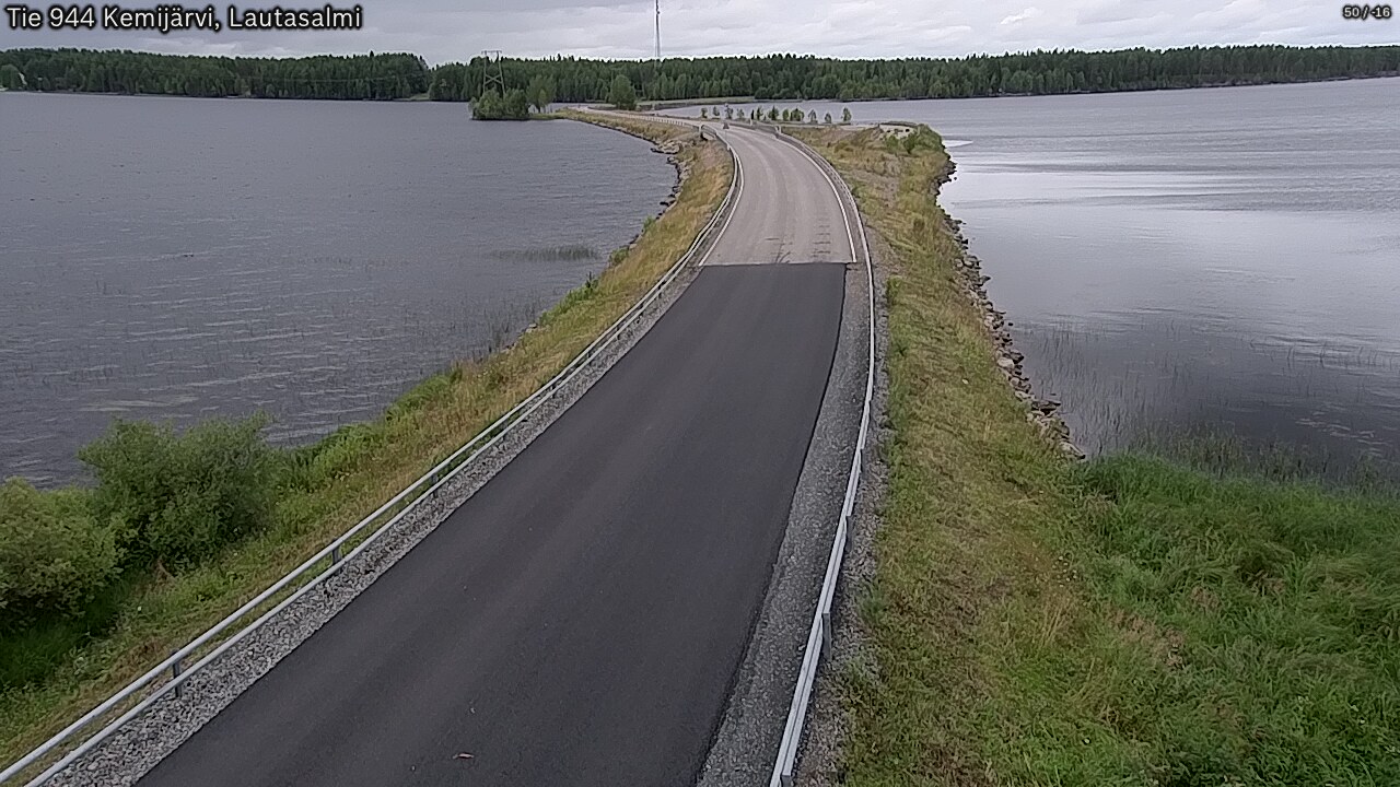 Kelikamerat Kuva Tie 944 Kemijärvi, Lautasalmi, Kemijärvi, Lappi