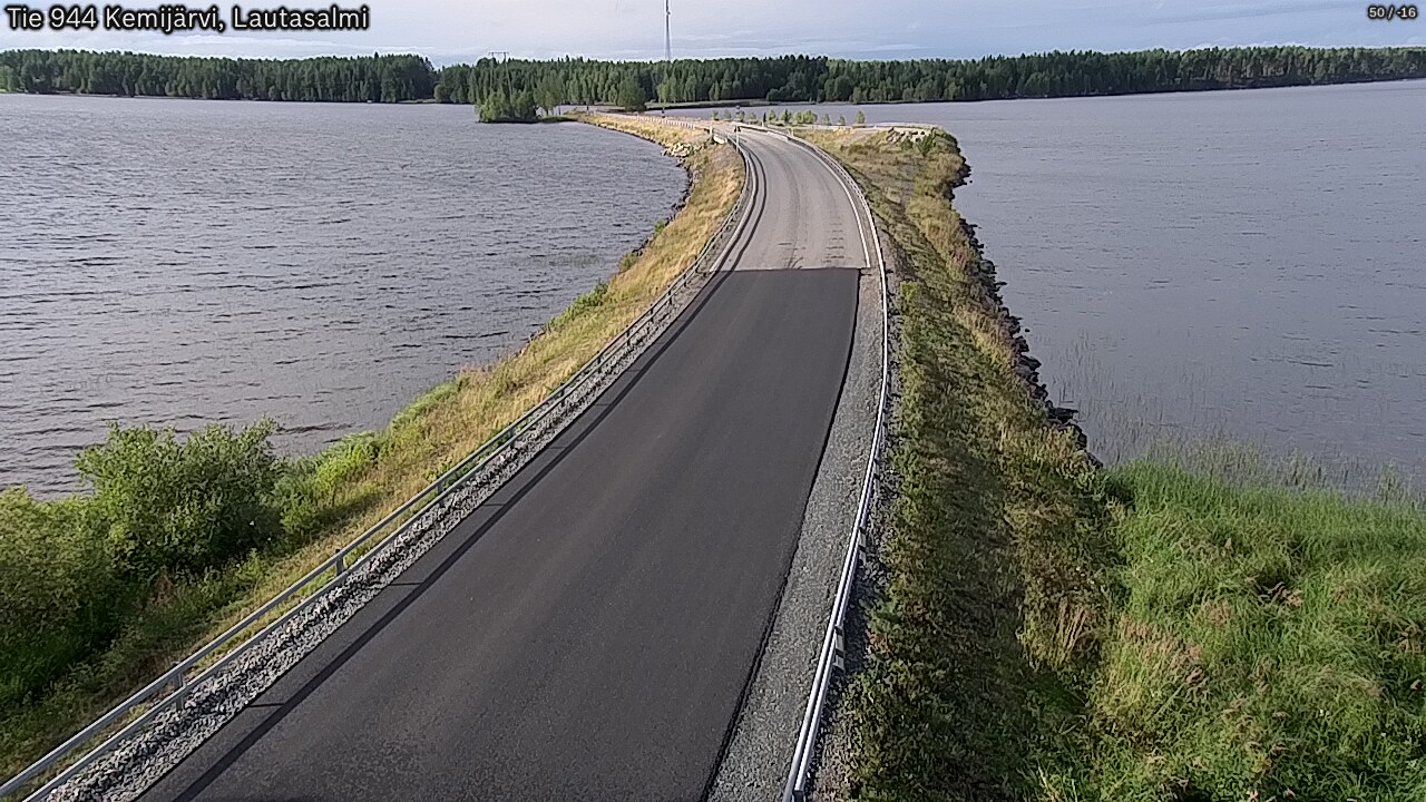 Kelikamerat Kuva Tie 944 Kemijärvi, Lautasalmi, Kemijärvi, Lappi