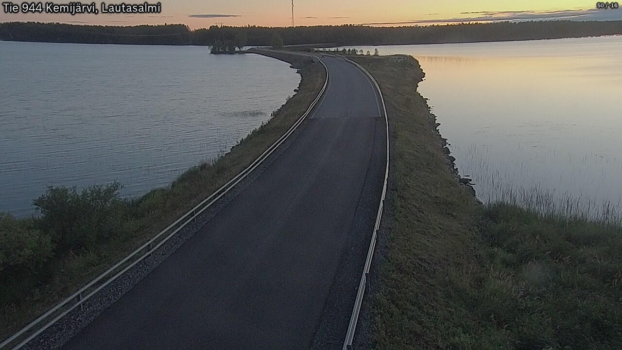 Kelikamerat Kuva Tie 944 Kemijärvi, Lautasalmi, Kemijärvi, Lappi