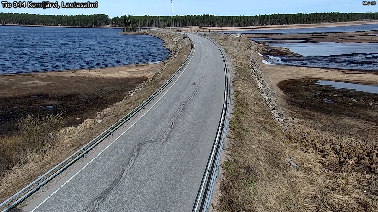 Kelikamerat Kuva Tie 944 Kemijärvi, Lautasalmi, Kemijärvi, Lappi