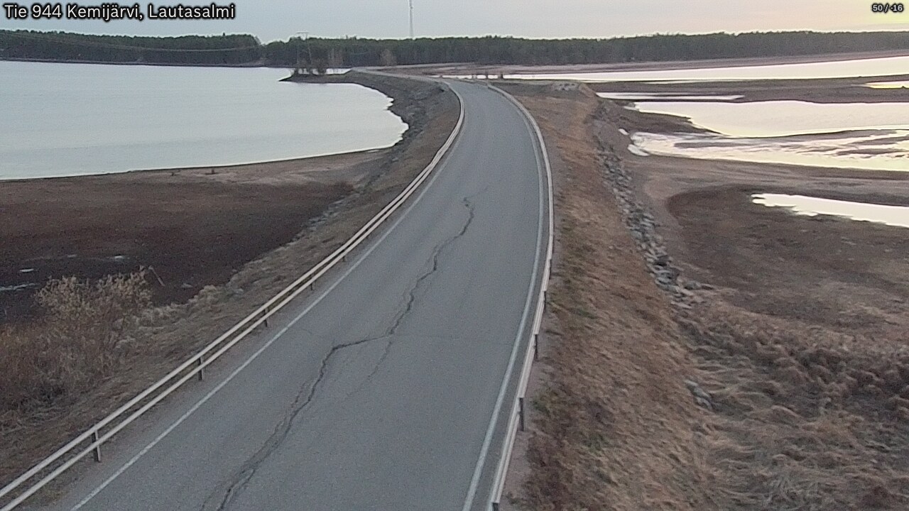 Kelikamerat Kuva Tie 944 Kemijärvi, Lautasalmi, Kemijärvi, Lappi