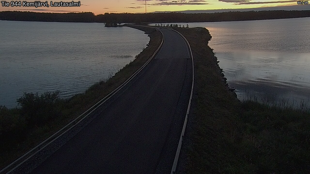 Kelikamerat Kuva Tie 944 Kemijärvi, Lautasalmi, Kemijärvi, Lappi