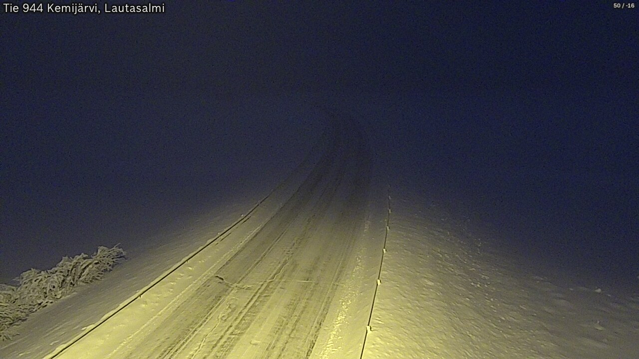 Kelikamerat Kuva Tie 944 Kemijärvi, Lautasalmi, Kemijärvi, Lappi