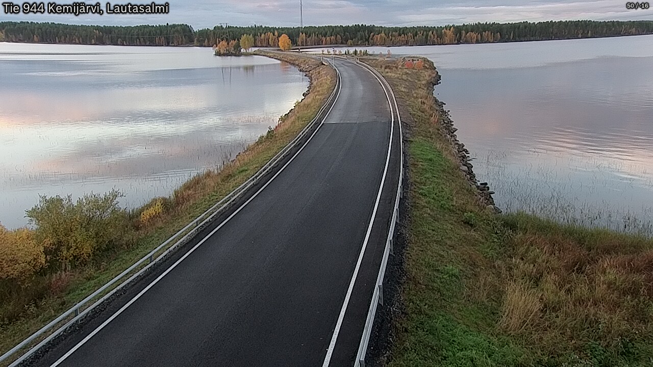 Kelikamerat Kuva Tie 944 Kemijärvi, Lautasalmi, Kemijärvi, Lappi