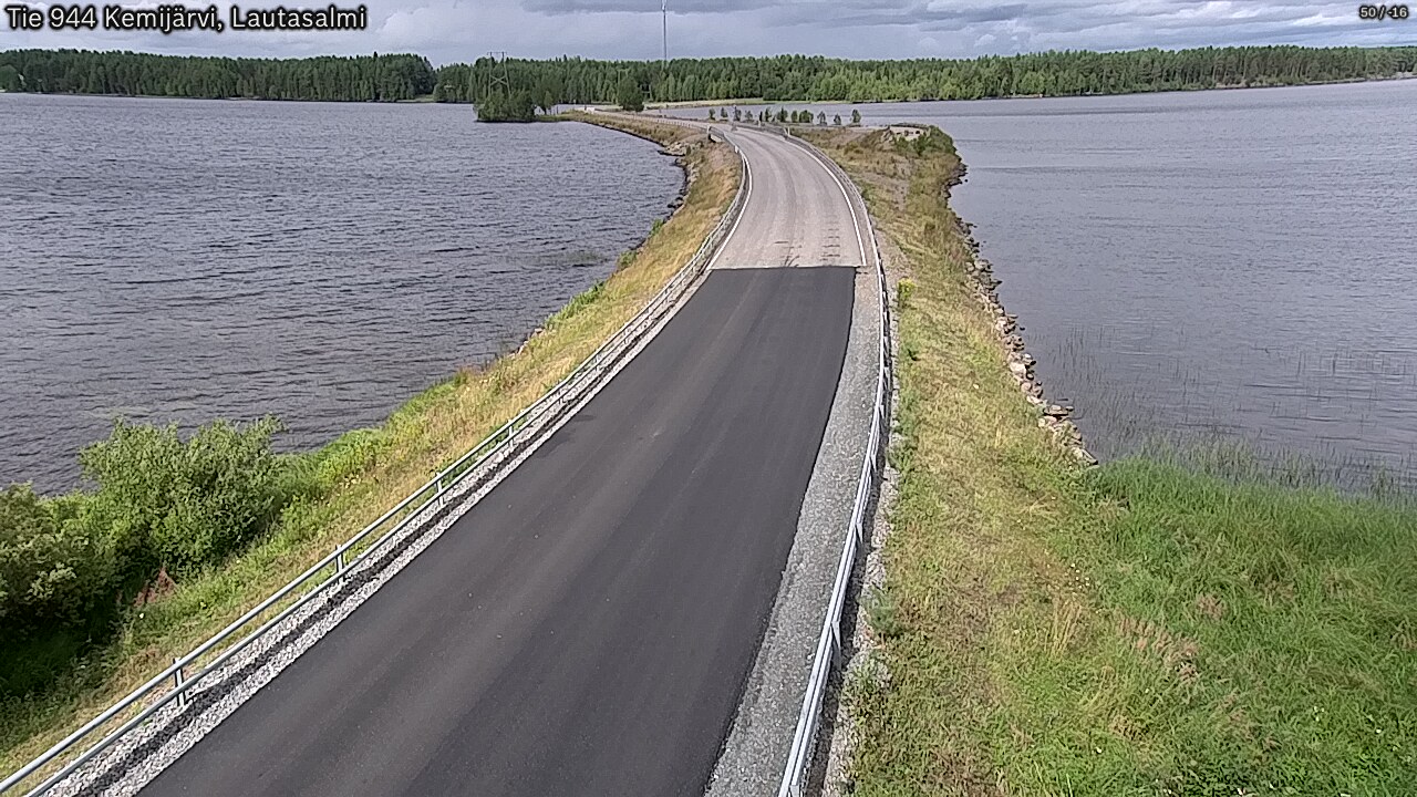 Kelikamerat Kuva Tie 944 Kemijärvi, Lautasalmi, Kemijärvi, Lappi
