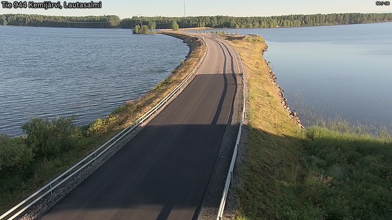 Kelikamerat Kuva Tie 944 Kemijärvi, Lautasalmi, Kemijärvi, Lappi