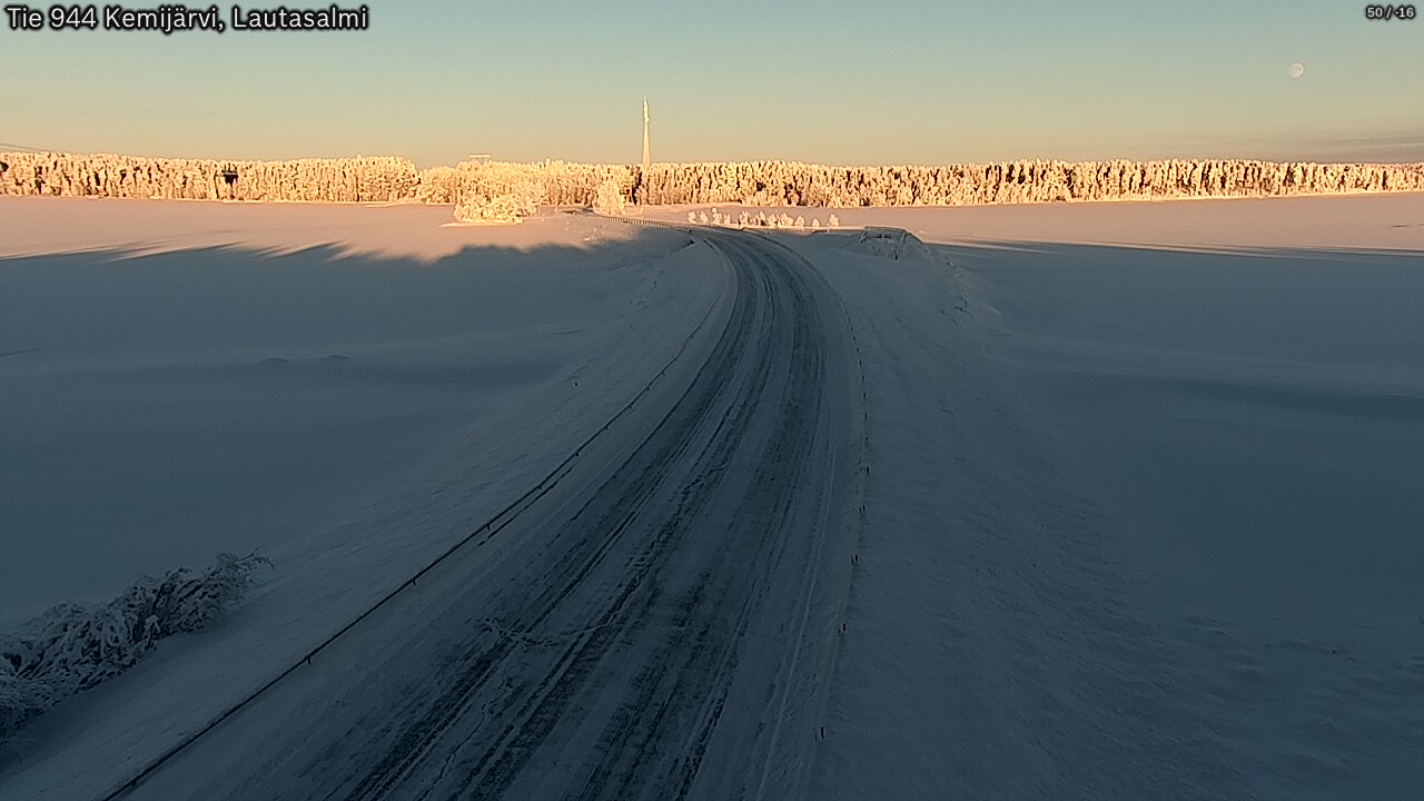Kelikamerat Kuva Tie 944 Kemijärvi, Lautasalmi, Kemijärvi, Lappi