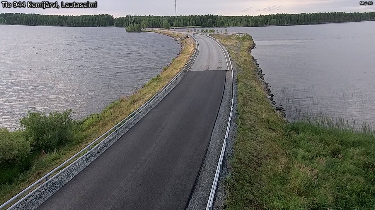 Kelikamerat Kuva Tie 944 Kemijärvi, Lautasalmi, Kemijärvi, Lappi