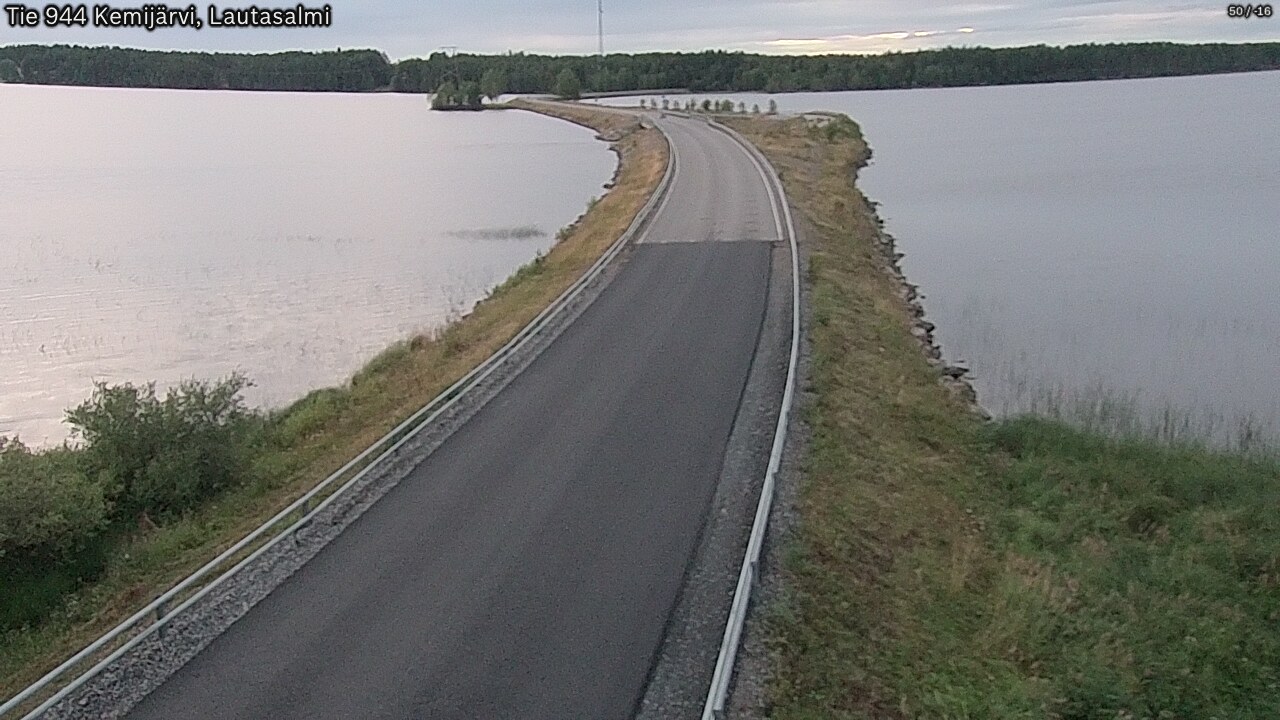 Kelikamerat Kuva Tie 944 Kemijärvi, Lautasalmi, Kemijärvi, Lappi