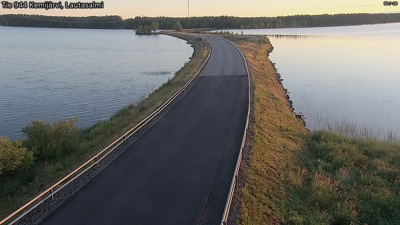 Kelikamerat Kuva Tie 944 Kemijärvi, Lautasalmi, Kemijärvi, Lappi