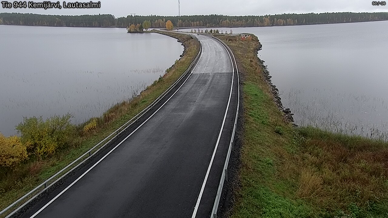 Kelikamerat Kuva Tie 944 Kemijärvi, Lautasalmi, Kemijärvi, Lappi