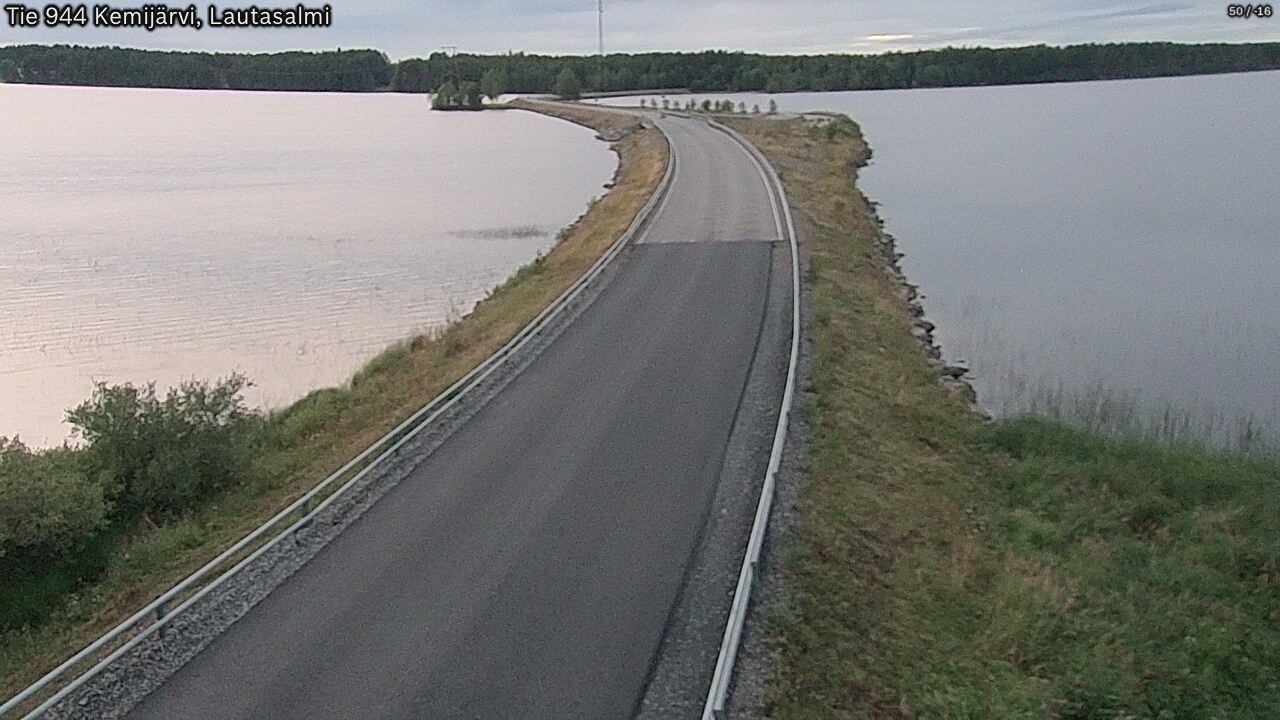Kelikamerat Kuva Tie 944 Kemijärvi, Lautasalmi, Kemijärvi, Lappi