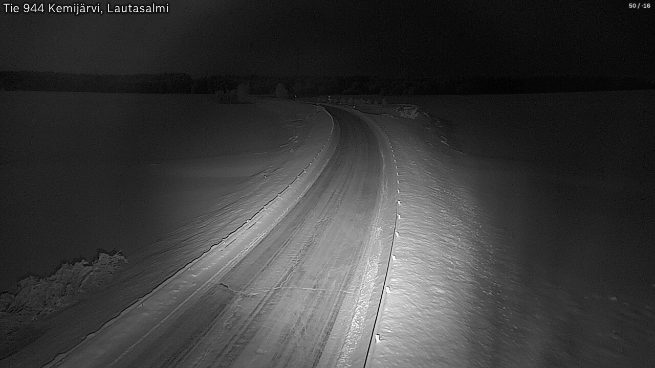 Kelikamerat Kuva Tie 944 Kemijärvi, Lautasalmi, Kemijärvi, Lappi