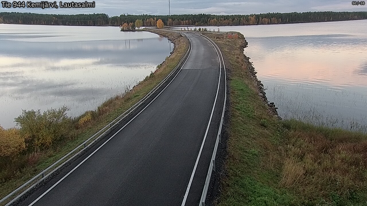 Kelikamerat Kuva Tie 944 Kemijärvi, Lautasalmi, Kemijärvi, Lappi