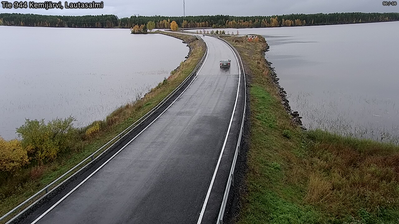 Kelikamerat Kuva Tie 944 Kemijärvi, Lautasalmi, Kemijärvi, Lappi