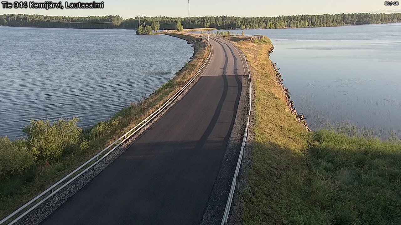Kelikamerat Kuva Tie 944 Kemijärvi, Lautasalmi, Kemijärvi, Lappi