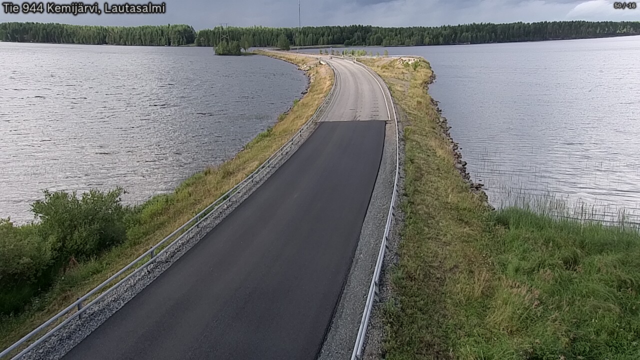 Kelikamerat Kuva Tie 944 Kemijärvi, Lautasalmi, Kemijärvi, Lappi