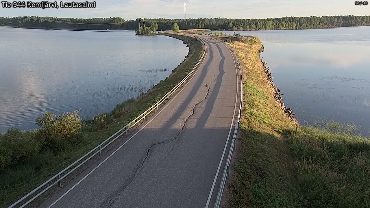 Kelikamerat Kuva Tie 944 Kemijärvi, Lautasalmi, Kemijärvi, Lappi