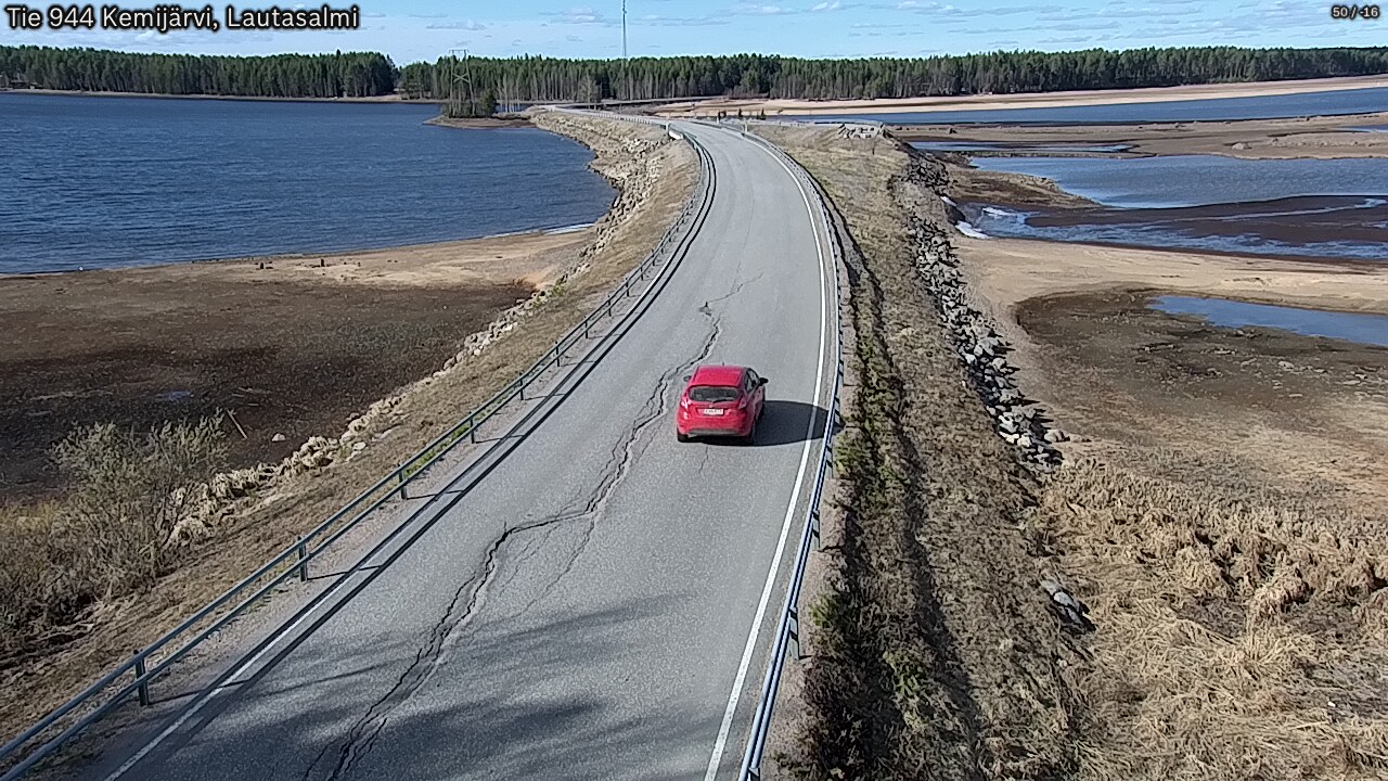 Kelikamerat Kuva Tie 944 Kemijärvi, Lautasalmi, Kemijärvi, Lappi