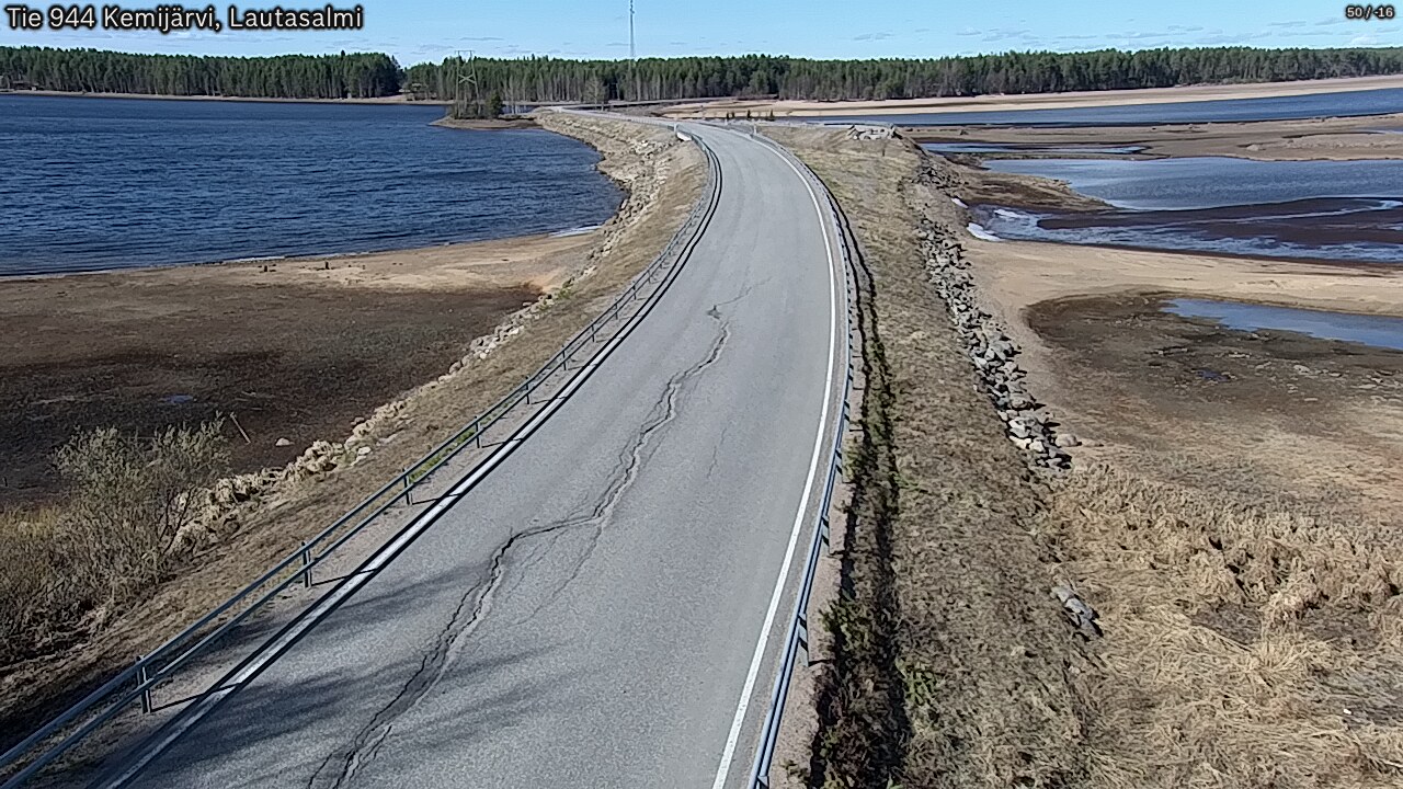 Kelikamerat Kuva Tie 944 Kemijärvi, Lautasalmi, Kemijärvi, Lappi