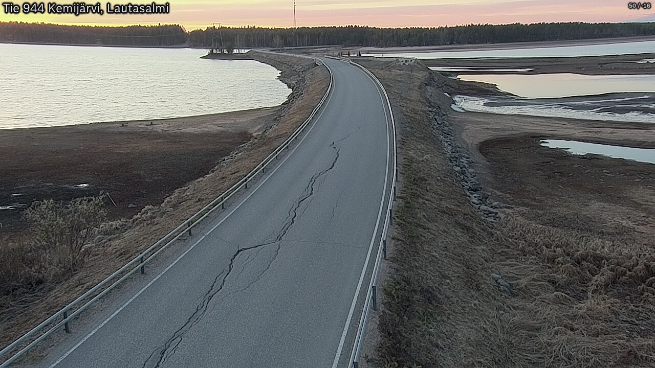 Kelikamerat Kuva Tie 944 Kemijärvi, Lautasalmi, Kemijärvi, Lappi
