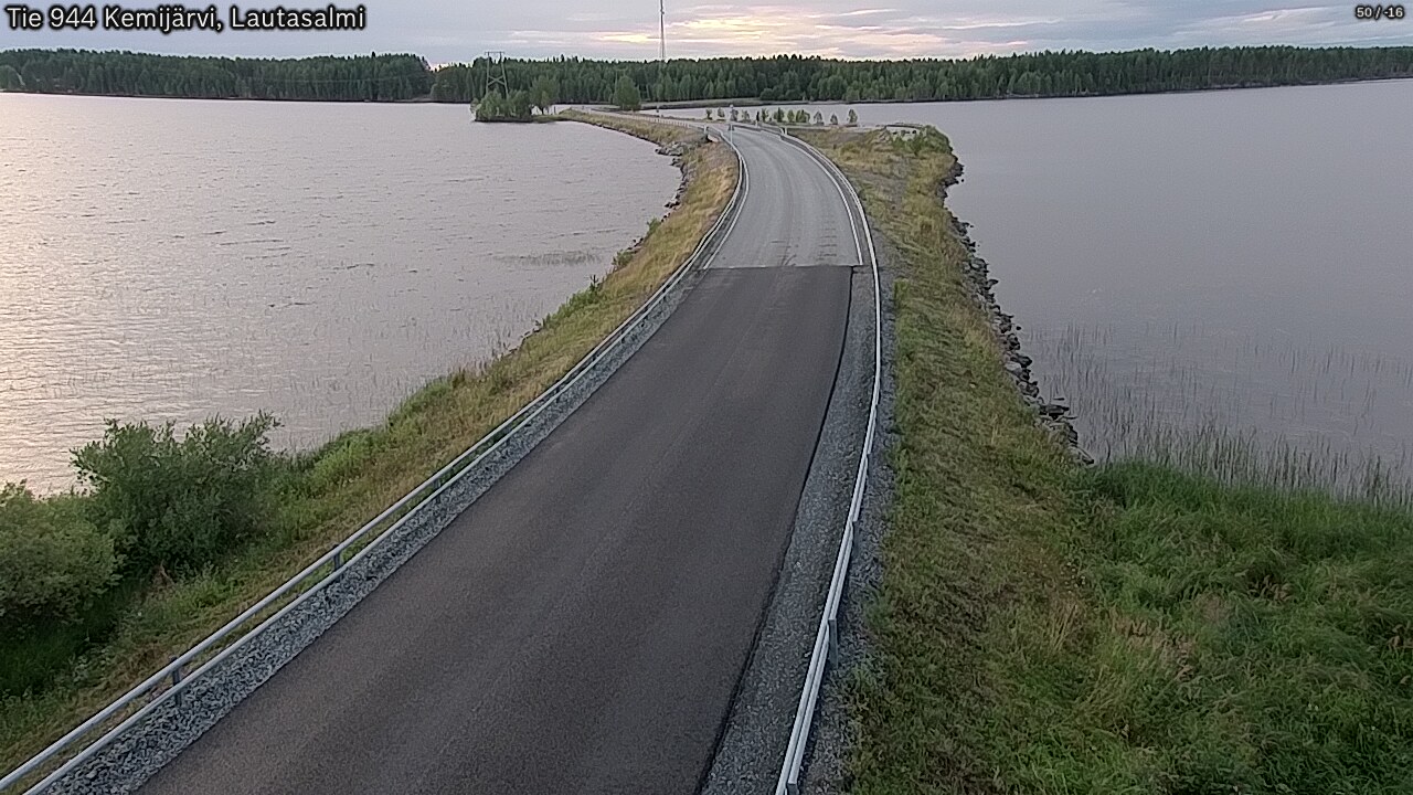 Kelikamerat Kuva Tie 944 Kemijärvi, Lautasalmi, Kemijärvi, Lappi