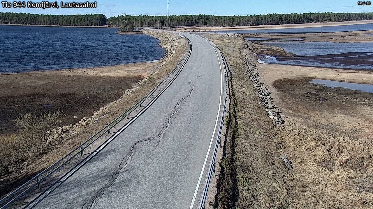 Kelikamerat Kuva Tie 944 Kemijärvi, Lautasalmi, Kemijärvi, Lappi
