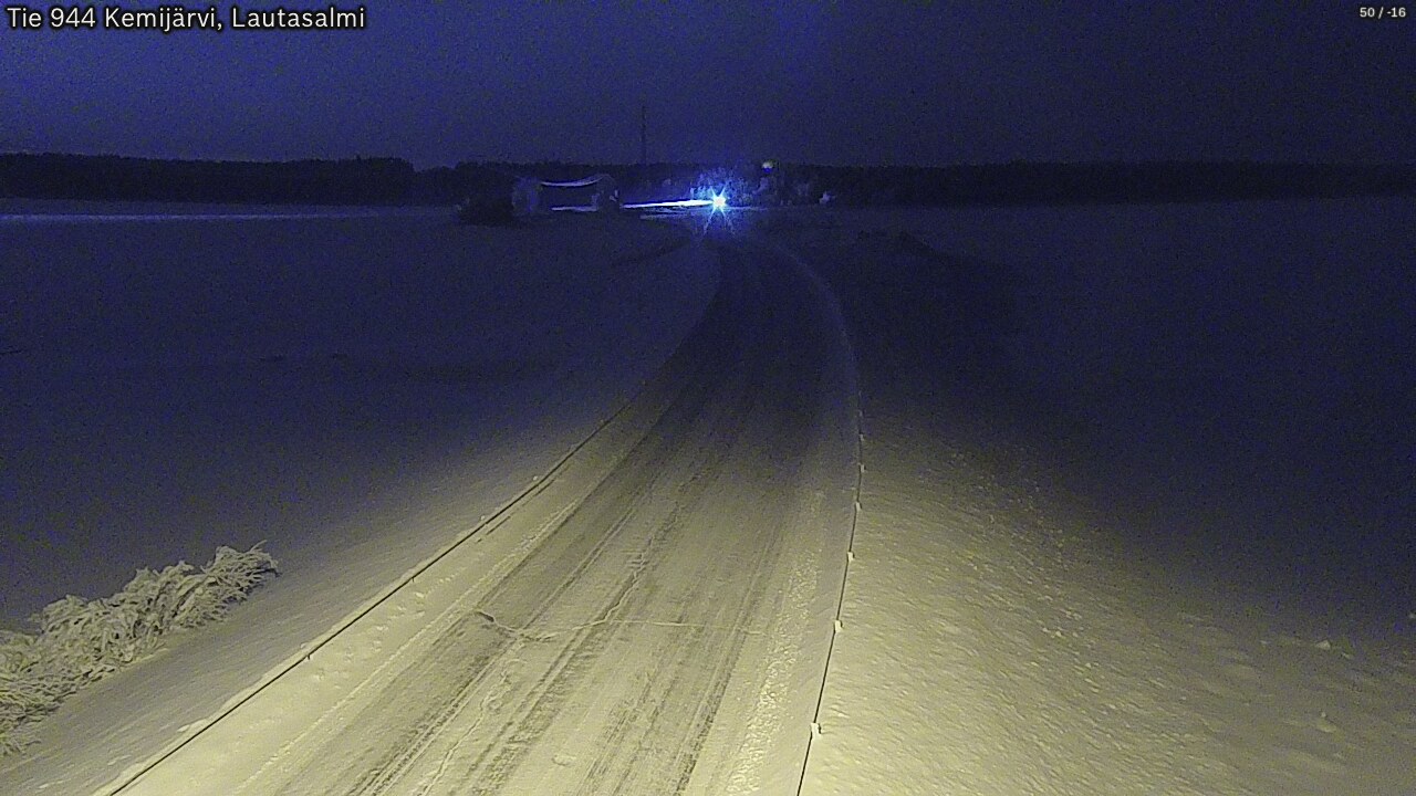 Kelikamerat Kuva Tie 944 Kemijärvi, Lautasalmi, Kemijärvi, Lappi