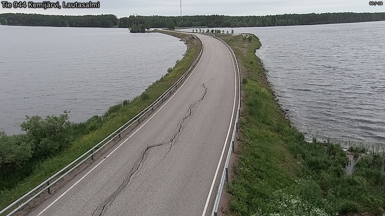 Kelikamerat Kuva Tie 944 Kemijärvi, Lautasalmi, Kemijärvi, Lappi