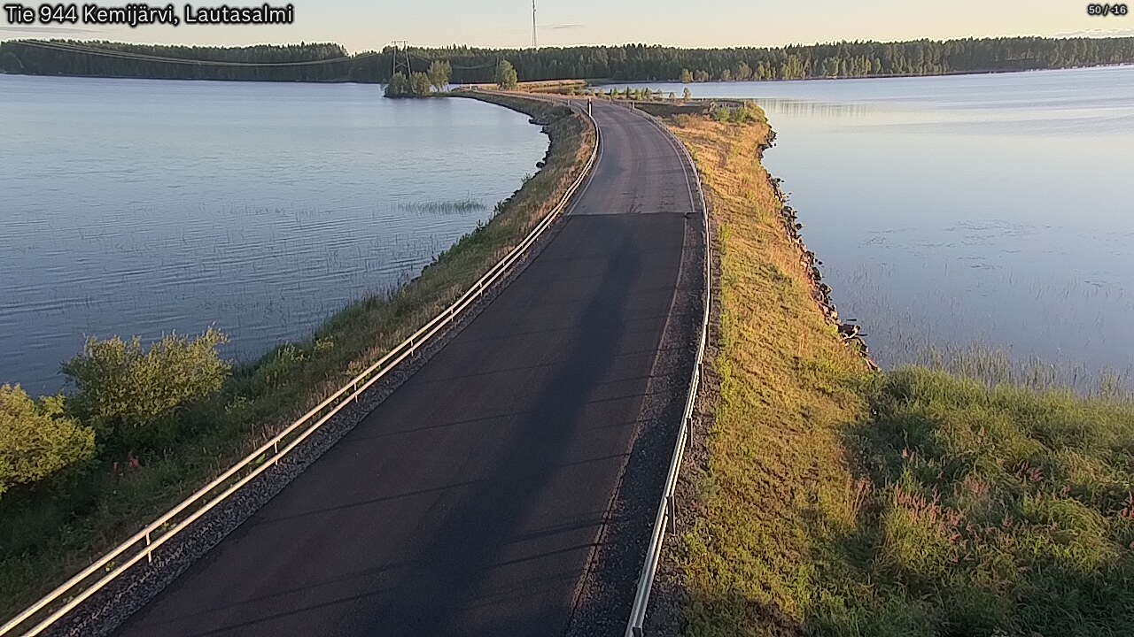 Kelikamerat Kuva Tie 944 Kemijärvi, Lautasalmi, Kemijärvi, Lappi