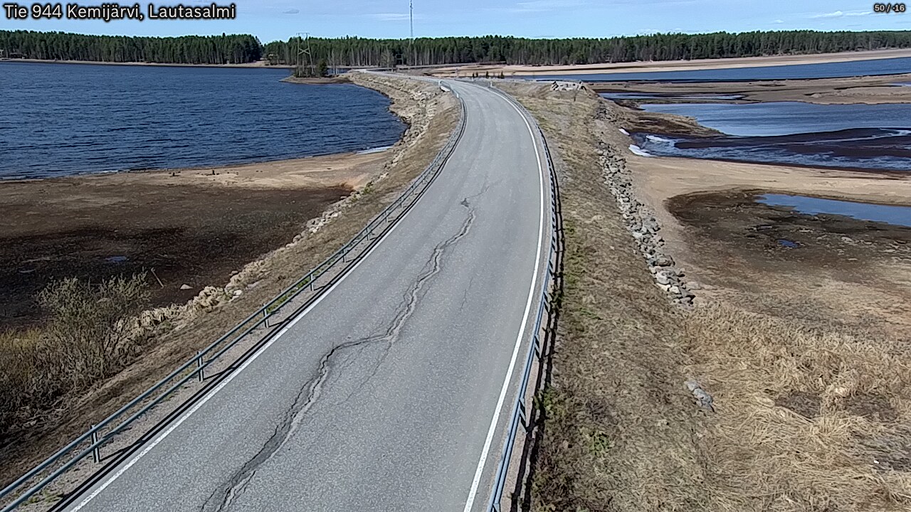 Kelikamerat Kuva Tie 944 Kemijärvi, Lautasalmi, Kemijärvi, Lappi