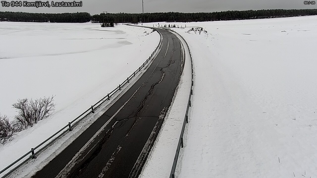 Kelikamerat Kuva Tie 944 Kemijärvi, Lautasalmi, Kemijärvi, Lappi