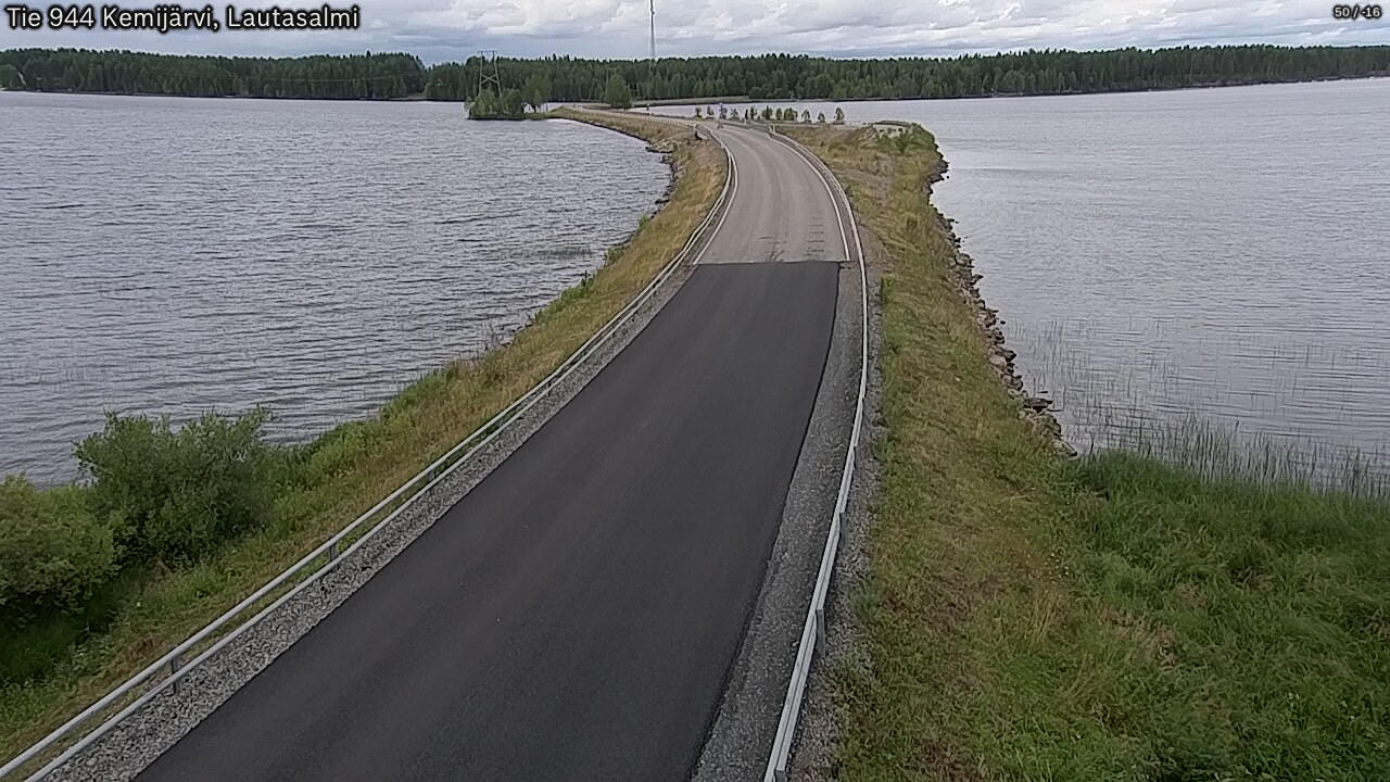 Kelikamerat Kuva Tie 944 Kemijärvi, Lautasalmi, Kemijärvi, Lappi