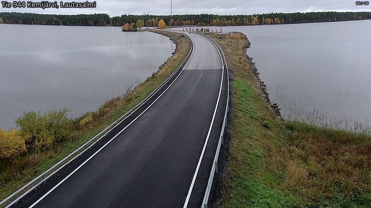 Kelikamerat Kuva Tie 944 Kemijärvi, Lautasalmi, Kemijärvi, Lappi