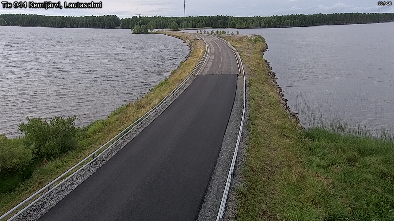 Kelikamerat Kuva Tie 944 Kemijärvi, Lautasalmi, Kemijärvi, Lappi