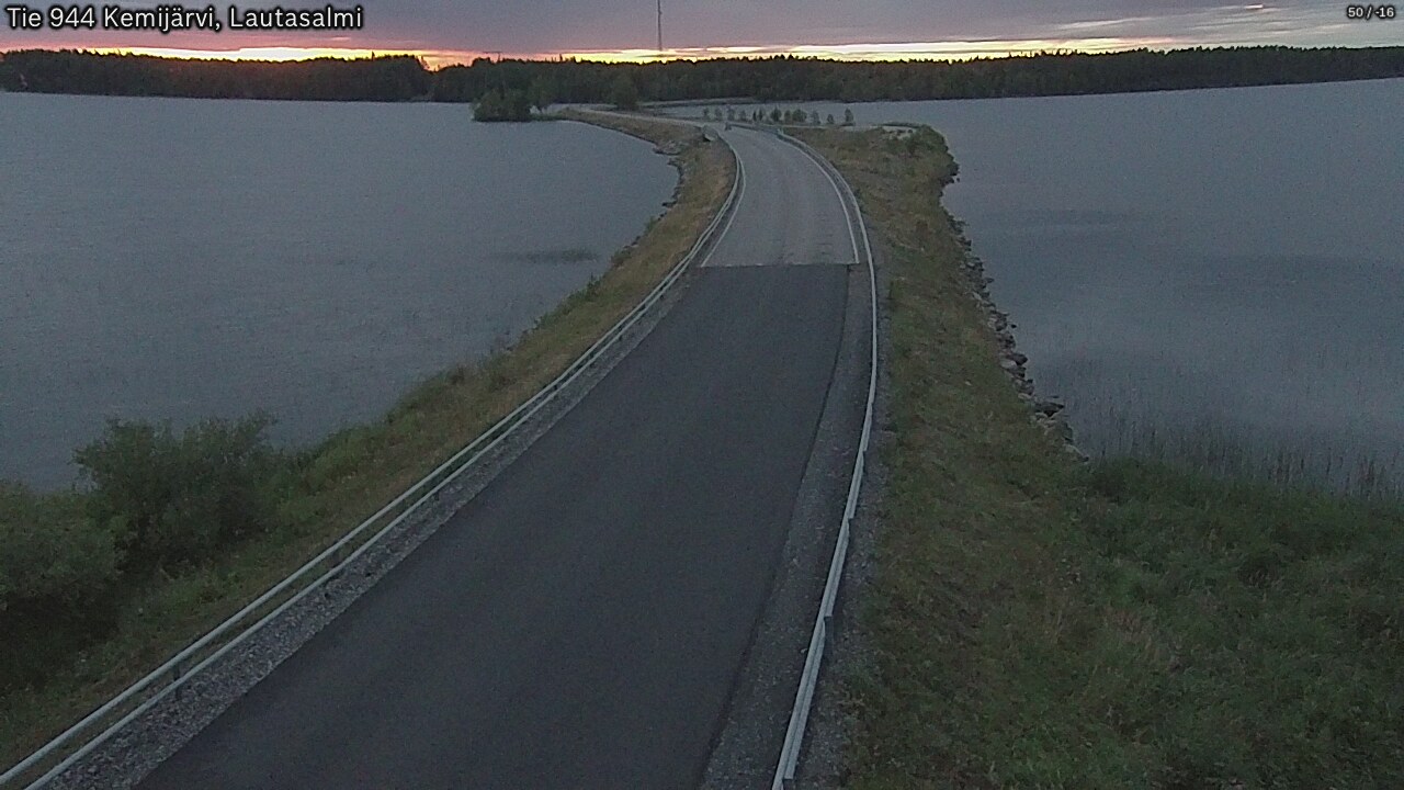Kelikamerat Kuva Tie 944 Kemijärvi, Lautasalmi, Kemijärvi, Lappi